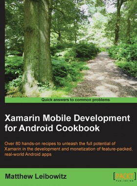 按需印刷不退不换Xamarin Mobile Development for Android Cookbook[9781784398576]