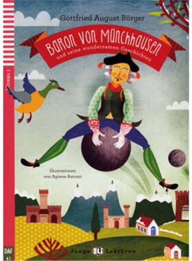 预订不退不换德语 Baron von Münchhausen und seine wundersamen Geschichten[9783125147676]