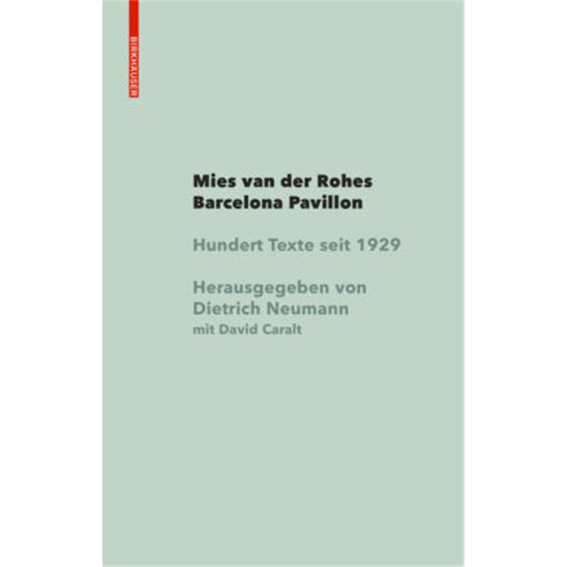 预订【德语】 Mies van der Rohe Barcelona-Pavillon[9783035619805]