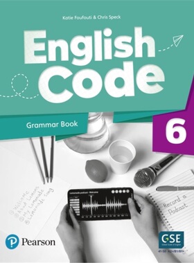 预订English Code 6 Grammar Book + Video Online Access Code pack[9781292354569]