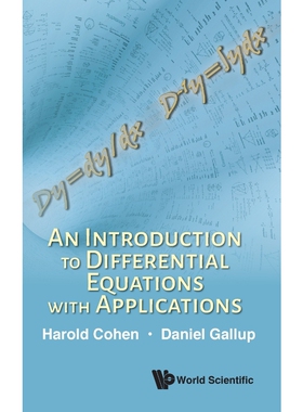 按需印刷不退不换An Introduction to Differential Equations with Applications[9789813276659]