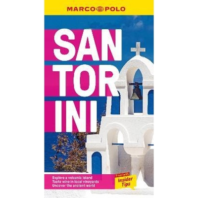 预订Santorini Marco Polo Pocket Travel Guide - with pull out map
