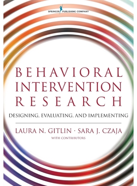 按需印刷不退不换Behavioral Intervention Research[9780826126580]