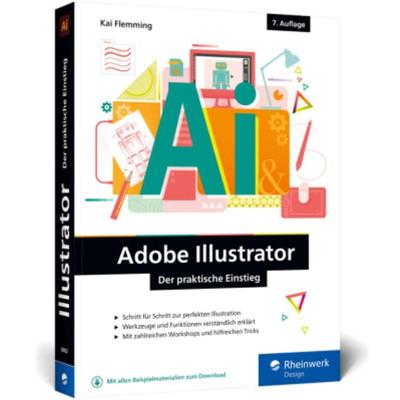 预订【德语】 Adobe Illustrator:Der praktische Einstieg: Werkzeuge, Funktionen, Workshops und Pra