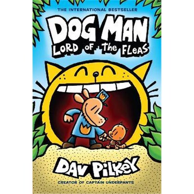现货 神探狗狗5 跳蚤之王Dog Man 5: Lord of the Fleas 精装