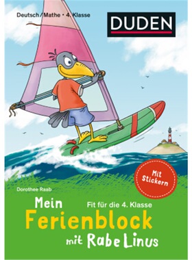 预订【德语】Mein Ferienblock mit Rabe Linus - Fit fur die 4. Klasse[9783411720866]