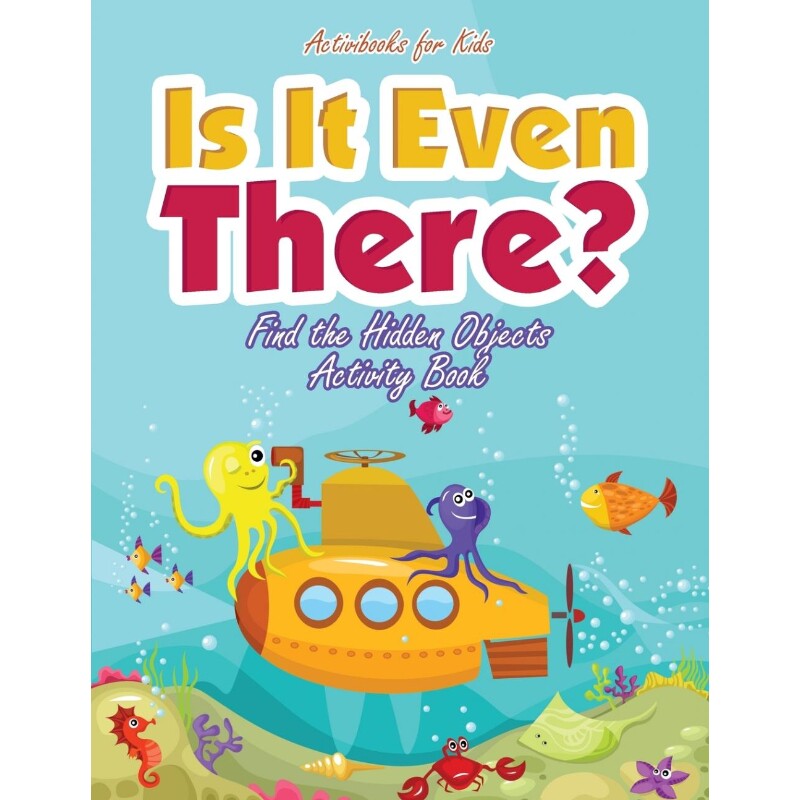 按需印刷不退不换Is It Even There? Find the Hidden Objects Activity Book[9781683213703]