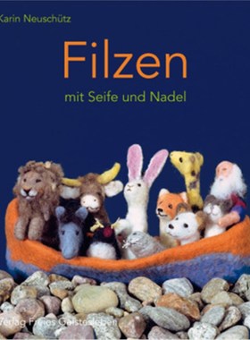 预订【德语】Filzen mit Seife und Nadel: