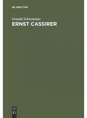 按需印刷DEG Ernst Cassirer[9783050031057]