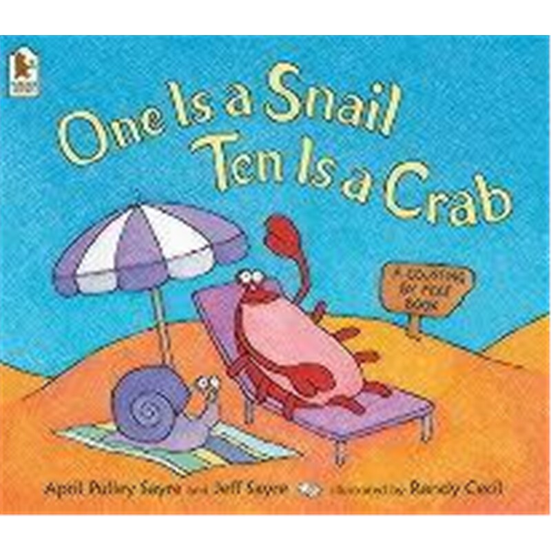 预订one is a snail, ten is a crab:a counting by feet book