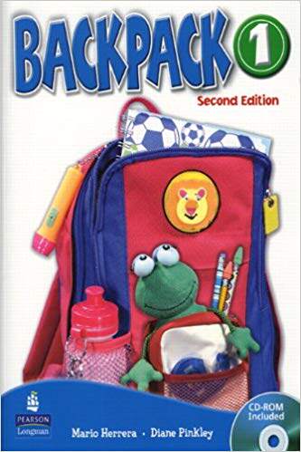 现货 Backpack 1（附CD-ROM）（第2版） Backpack 1 with CD-ROM (2nd Edition) 英文原版 上海外文 9780132450812