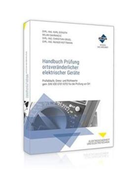 预订【德语】 Handbuch Prüfung ortsveränderlicher elektrischer Geräte:
