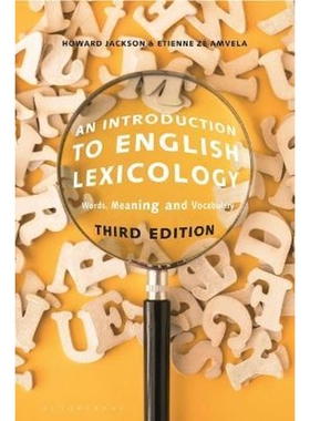 预订An Introduction to English Lexicology:Words, Meaning and Vocabulary