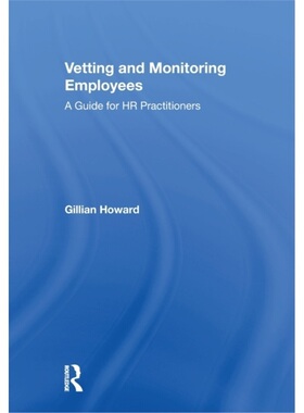 预订不退不换Vetting and Monitoring Employees[9781138357914]