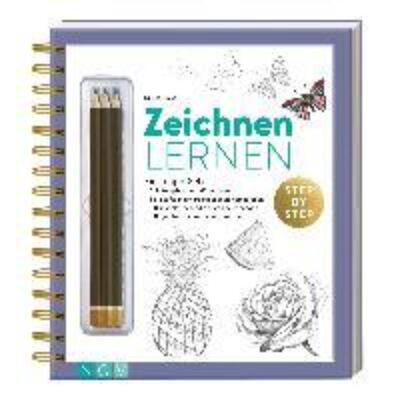预订【德语】 Zeichnen lernen Einsteigerset. Geschenkset für Anfänger:Set mit Anleitungsbuch, 3 S