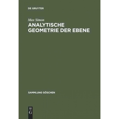 按需印刷【德语】Analytische Geometrie der Ebene:[9783111005010]