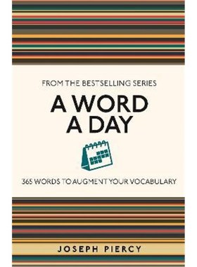 现货 A Word a Day:365 Words to Augment Your Vocabulary