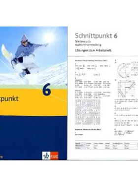 预订【德语】 Schnittpunkt Mathematik 6. Ausgabe Baden-Württemberg[9783127403060]