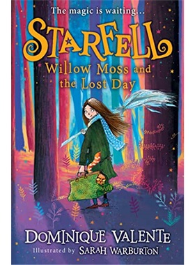 瑕疵书  Starfell: Willow Moss and the Lost Day 星落  奇幻冒险 魔法主题 初级章节书 青少年课外英语读物  英文原版