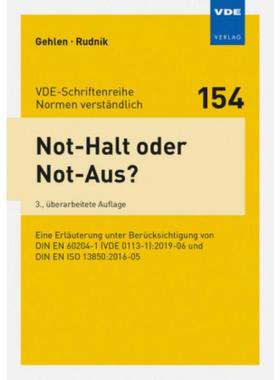 预订【德语】 Not-Halt oder Not-Aus?:Eine Erläuterung unter Berücksichtigung von DIN EN 60204-1 (