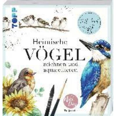 预订【德语】 Heimische Vögel zeichnen und aquarellieren: