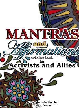 按需印刷Mantras and Affirmations Coloring Book for Activists and Allies[9781365627514]