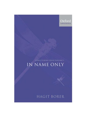 按需印刷Structuring Sense[9780199263905]