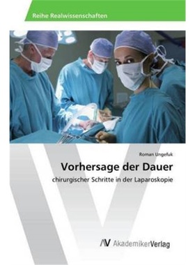 预订【德语】Vorhersage der Dauer[9783330519077]