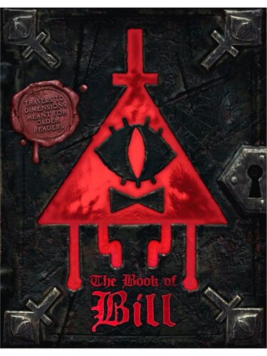 现货【2024书】比尔之书 怪诞小镇系列 The Book of Bill 英文原版 Alex Hirsch 精装 Gravity Falls 迪士尼动画 [9781368092203]