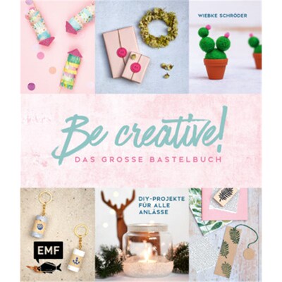 预订不退不换德语Be creative! Das große Bastelbuch:DIY-Projekte für alle Anlässe: Makramee-Wandb