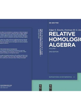 按需印刷不退不换DGYT Relative Homological Algebra[9783110215205]