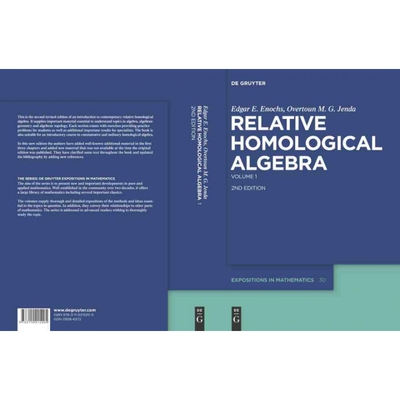 按需印刷不退不换DGYT Relative Homological Algebra[9783110215205]