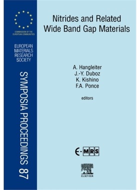 预订Nitrides and Related Wide Band Gap Materials[9780080436159]