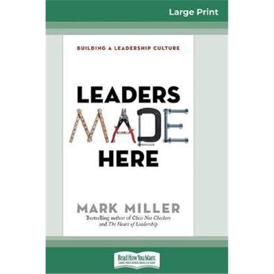 按需印刷Leaders Made Here:Building a Leadership Culture (16pt Large Print Edition)[9780369313713]