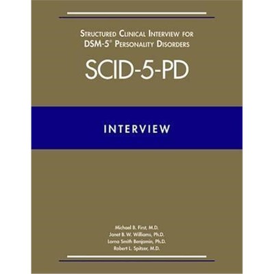 预订Structured Clinical Interview for DSM-5 (R) Personality Disorders (SCID-5-PD)