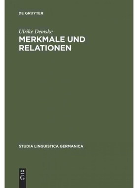 按需印刷DEG Merkmale und Relationen[9783110166620]
