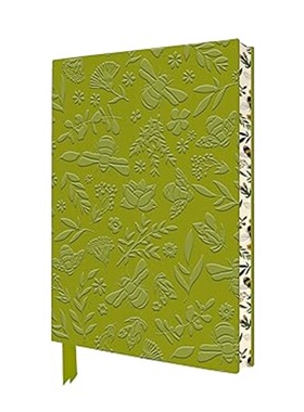 现货Jade Mosinski: Garden Bees Artisan Art Notebook (Flame Tree Journals)[9781835626122]