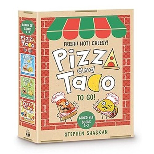 现货Pizza and Taco To Go! 3-Book Boxed Set: Books 1-3[9780593565261]
