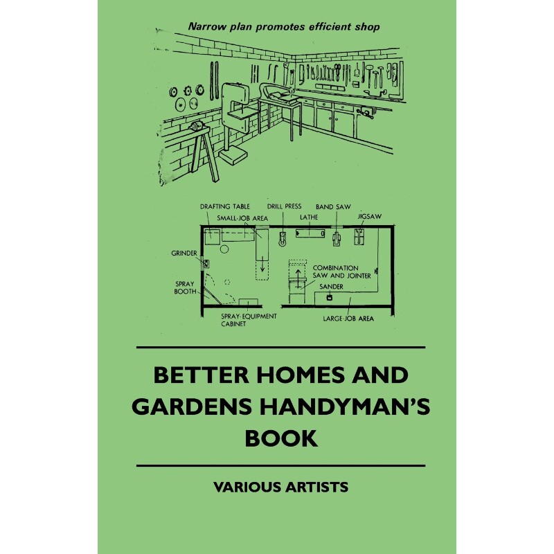 按需印刷不退不换Better Homes And Gardens Handyman's Book[9781445509815] - 实物图
