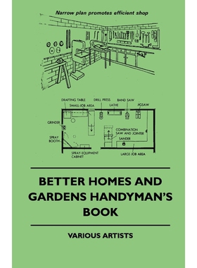 按需印刷不退不换Better Homes And Gardens Handyman's Book[9781445509815]