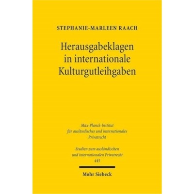 预订【德语】 Herausgabeklagen in internationale Kultur