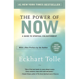 现货 英文原版 当下的力量 The Power of Now: A Guide to Spiritual Enlightenme 埃克哈特托利Eckhart Tolle励志成功激励畅销书