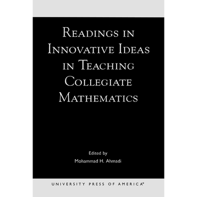 按需印刷不退不换Readings in Innovative Ideas in Teaching Collegiate Mathematics[9780761823254]