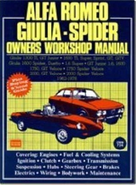预订Alfa Romeo 1300, 1600, 1750, 2000 1962-78 Autobook:Easy to Use, Fully Illustrated, Comprehensive Guide to Repair