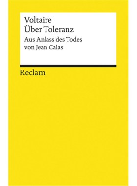 预订【德语】Über Toleranz:Aus Anlass des Todes von Jean Calas