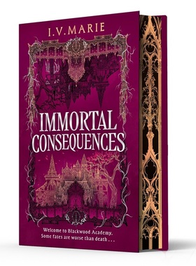 现货The Souls of Blackwood Academy — IMMORTAL CONSEQUENCES黑木学院之魂 不朽之后果 精装版
