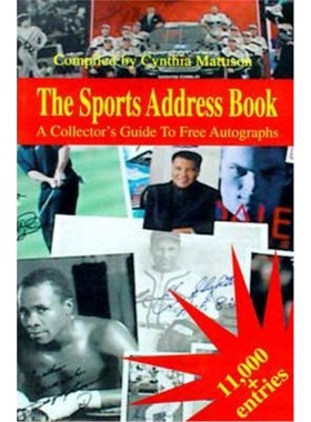 按需印刷The Sports Address Book:A Collector's Guide to Free Autographs[9780595125654]