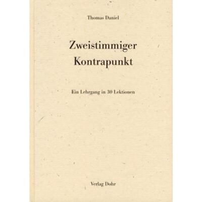 预订【德语】 Zweistimmiger Kontrapunkt:Ein Lehrgang in 3