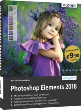 预订【德语】 Sonderausgabe: Photoshop Elements 2018:540 Seiten - leicht verständlich und komplet