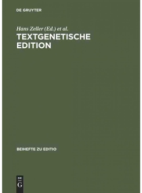 按需印刷DEG Textgenetische Edition[9783484295100]